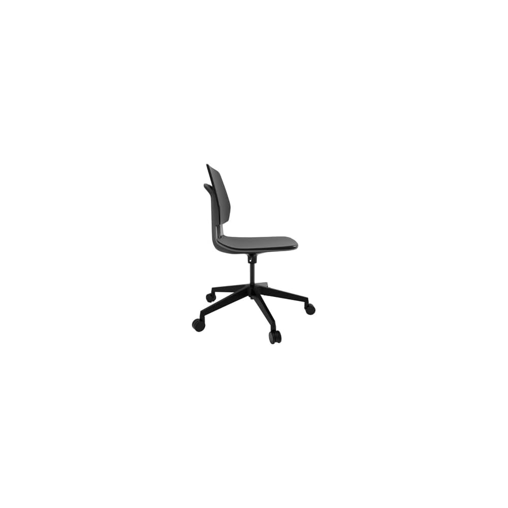 Safco Commute Modern Adjustable Rolling Office Chair Contemporary Seating Black