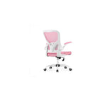 Ergonomic Mesh Desk Chair with Flip-Up Armrests, Adjustable Height, 360° Swivel, and High-Density Cushioned Seat – Office Chair for Home & Office (61x33x57cm)