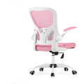 Ergonomic Mesh Desk Chair with Flip-Up Armrests, Adjustable Height, 360° Swivel, and High-Density Cushioned Seat – Office Chair for Home & Office (61x33x57cm)