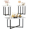 Coffee Table Set Of 3, Coffee Table And End Table Sets For Living Room